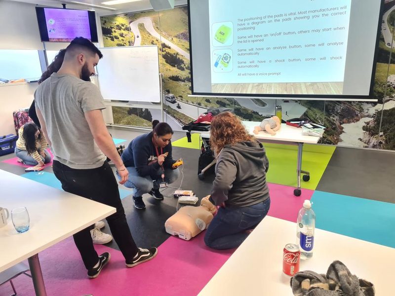 First Aid at Work training in Newcastle